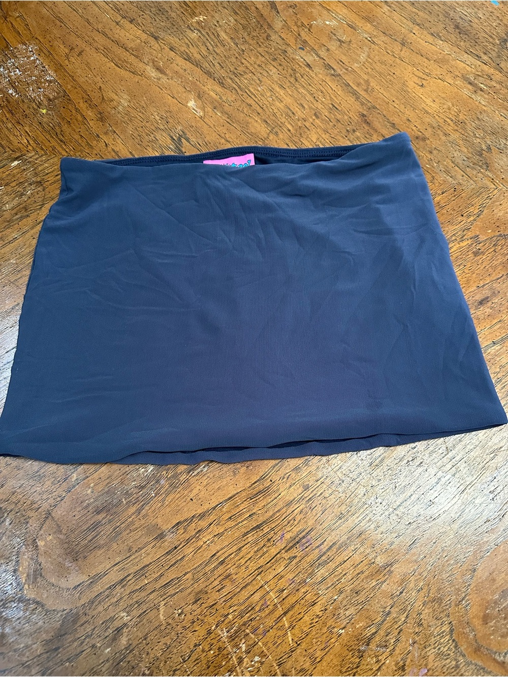 Edikted Navy Mini Skirt